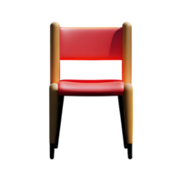 chair 3d rendering icon illustration png