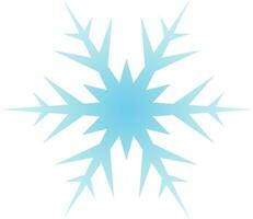 Snowflake icon vector in the cold season. Snowflake design as an icon, symbol, winter or Christmas decoration. Snowflake icon graphic resource for cold season celebration design