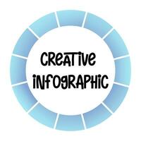 Circle Infographic all month planners. Element design for all month, can be used for Business concept with 12 options, business concept or processes. vector