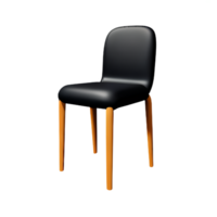 chaise 3d le rendu icône illustration png