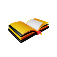 bible 3d rendering icon illustration png