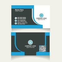 corporate business card design vector