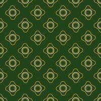 Seamless geometric pattern. Art deco style golden print pattern. Vector print for fabric background