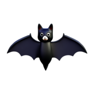 bat 3d rendering icon illustration png