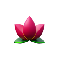 Lotus 3d Rendern Symbol Illustration png