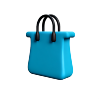 bolso 3d representación icono ilustración png