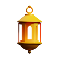 lantern 3d rendering icon illustration png