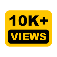 10k, 10k Views, 10k Views Png