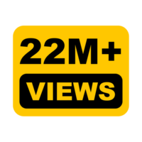 22m, 22m Visualizações, 22m Visualizações png