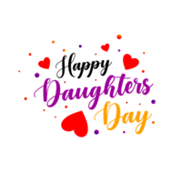 Happy Daughters Day, Happy Daughters Day Png