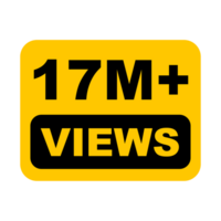 17M, 17M Views, 17M Views Png