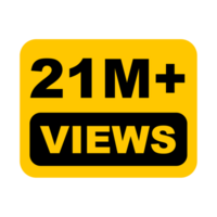 21M, 21M Views, 21M Views Png