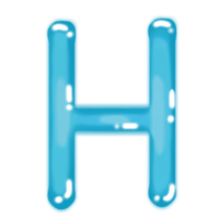 Colourful letters with a transparent background png