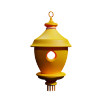 lantern 3d rendering icon illustration png