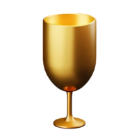 Champagne 3d interpretazione icona illustrazione png