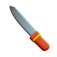 knife 3d rendering icon illustration png