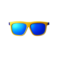 des lunettes de soleil 3d le rendu icône illustration png