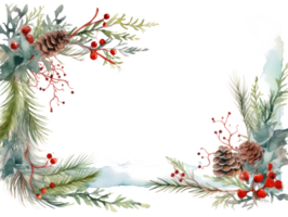 Christmas background with hollly leaves png