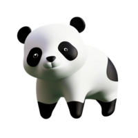 panda 3d interpretazione icona illustrazione png