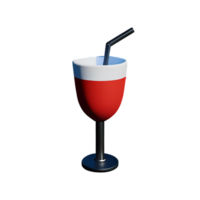 trinken 3d Rendern Symbol Illustration png