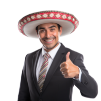 mexicano sorridente homem de negocios isolado png