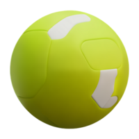 ball 3d rendering icon illustration png