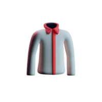 roupas 3d Renderização ícone ilustração png