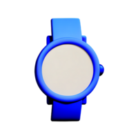 watch 3d rendering icon illustration png