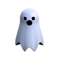 ghost 3d rendering icon illustration png