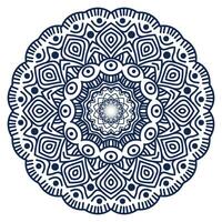Mandala vector simple abstract flower round
