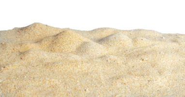 landscape of beach sand Isolated png