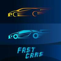 FAST CAR VECTOR SILHOUETTE