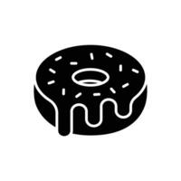 donut icon vector design template simple and clean