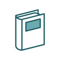 libro icono vector diseño modelo sencillo y limpiar