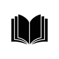 book icon vector design template simple and clean