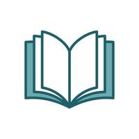 book icon vector design template simple and clean