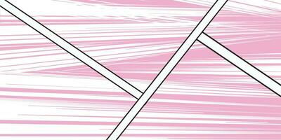 Comic background speed lines stripe and radial effect style for manga speed frame, superhero action, explosion background. Motion line effect, pop art vector