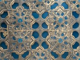 Islamic Luxury Pattern Background photo