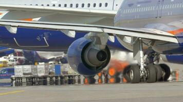 circulation à le aéroport video