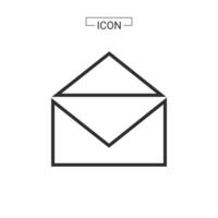 Email icon. e-mail symbol graphics for web icon collections vector