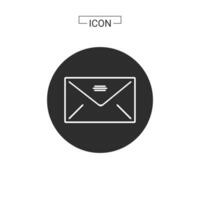 Email icon. e-mail symbol graphics for web icon collections vector