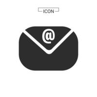 Email icon. e-mail symbol graphics for web icon collections vector