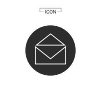 Email icon. e-mail symbol graphics for web icon collections vector