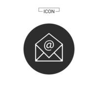 Email icon. e-mail symbol graphics for web icon collections vector