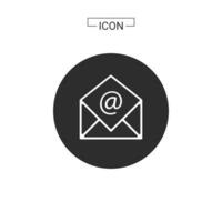 Email icon. e-mail symbol graphics for web icon collections vector