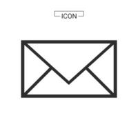 Email icon. e-mail symbol graphics for web icon collections vector