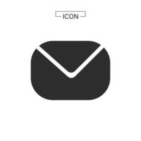 Email icon. e-mail symbol graphics for web icon collections vector