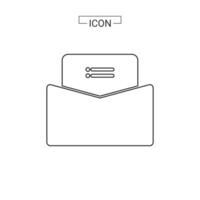 Email icon. e-mail symbol graphics for web icon collections vector