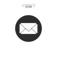 Email icon. e-mail symbol graphics for web icon collections vector