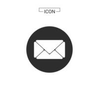 Email icon. e-mail symbol graphics for web icon collections vector